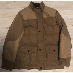 Eddie Bauer Jacket Womens L Brown Yukon 550 Fill Down Coat